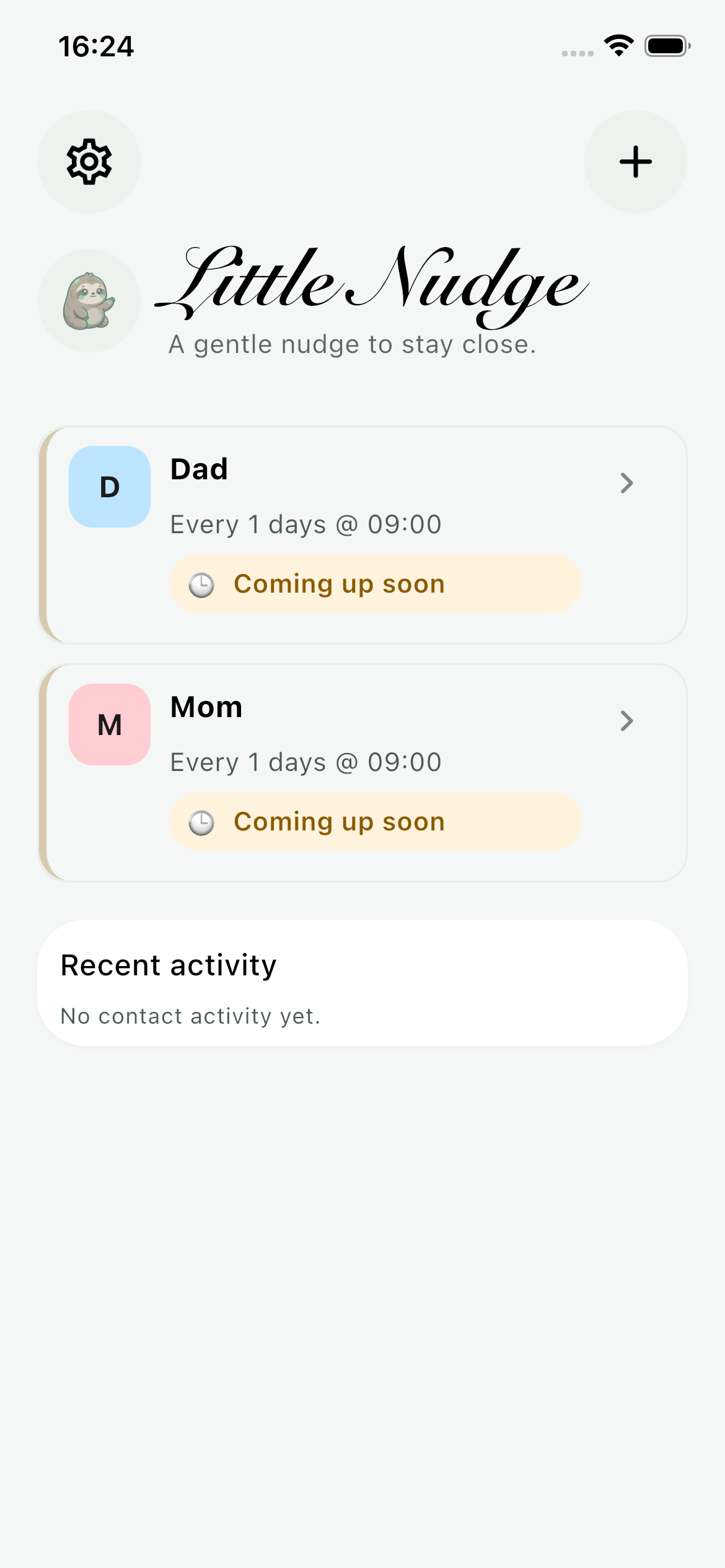 Add your people iPhone preview