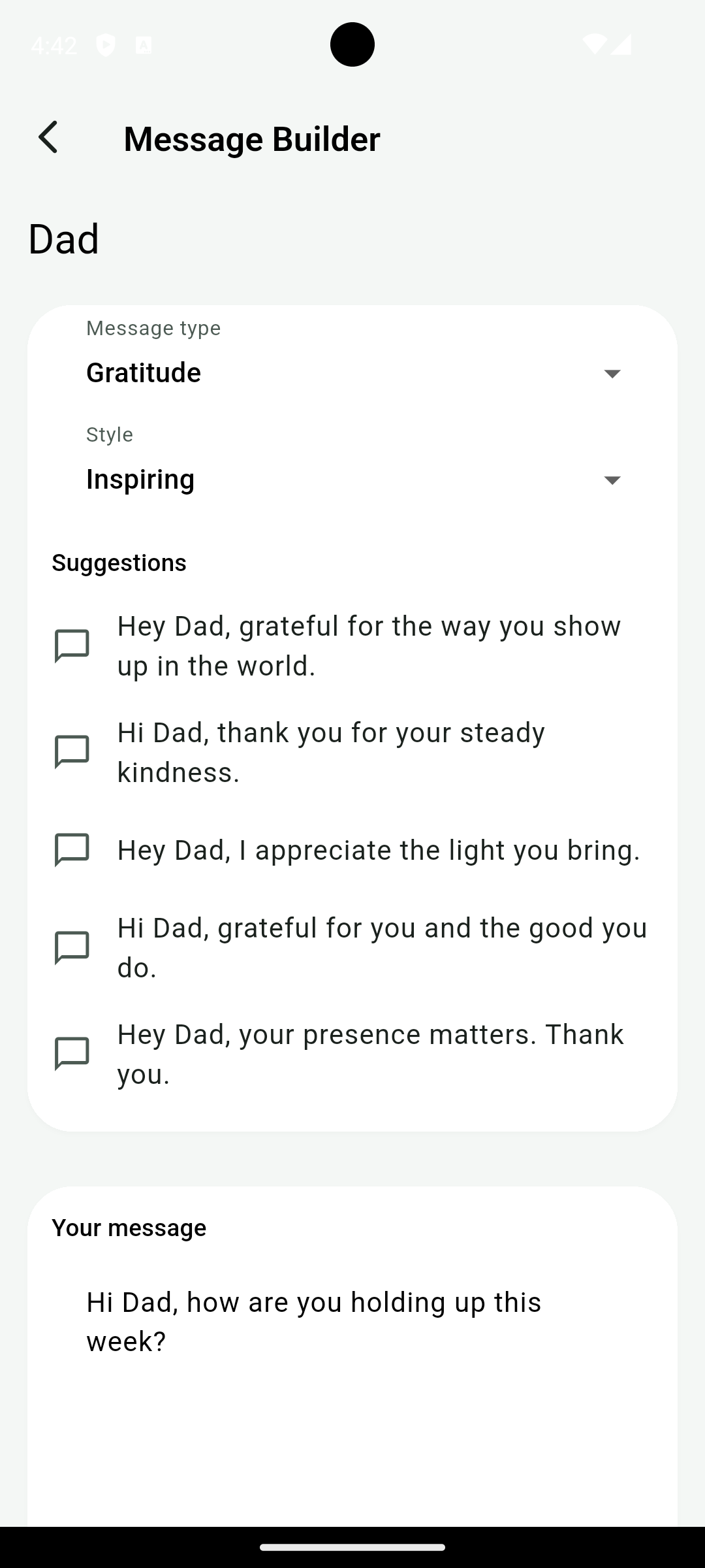 Pro messaging Android preview